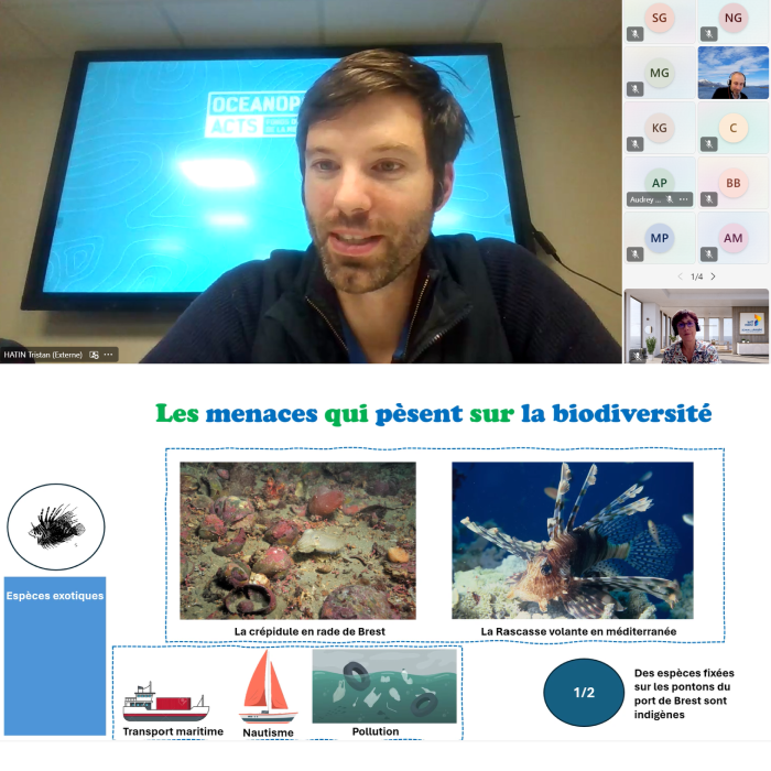  L’e-atelier d'Océanopolis sur Océan et biodiversité